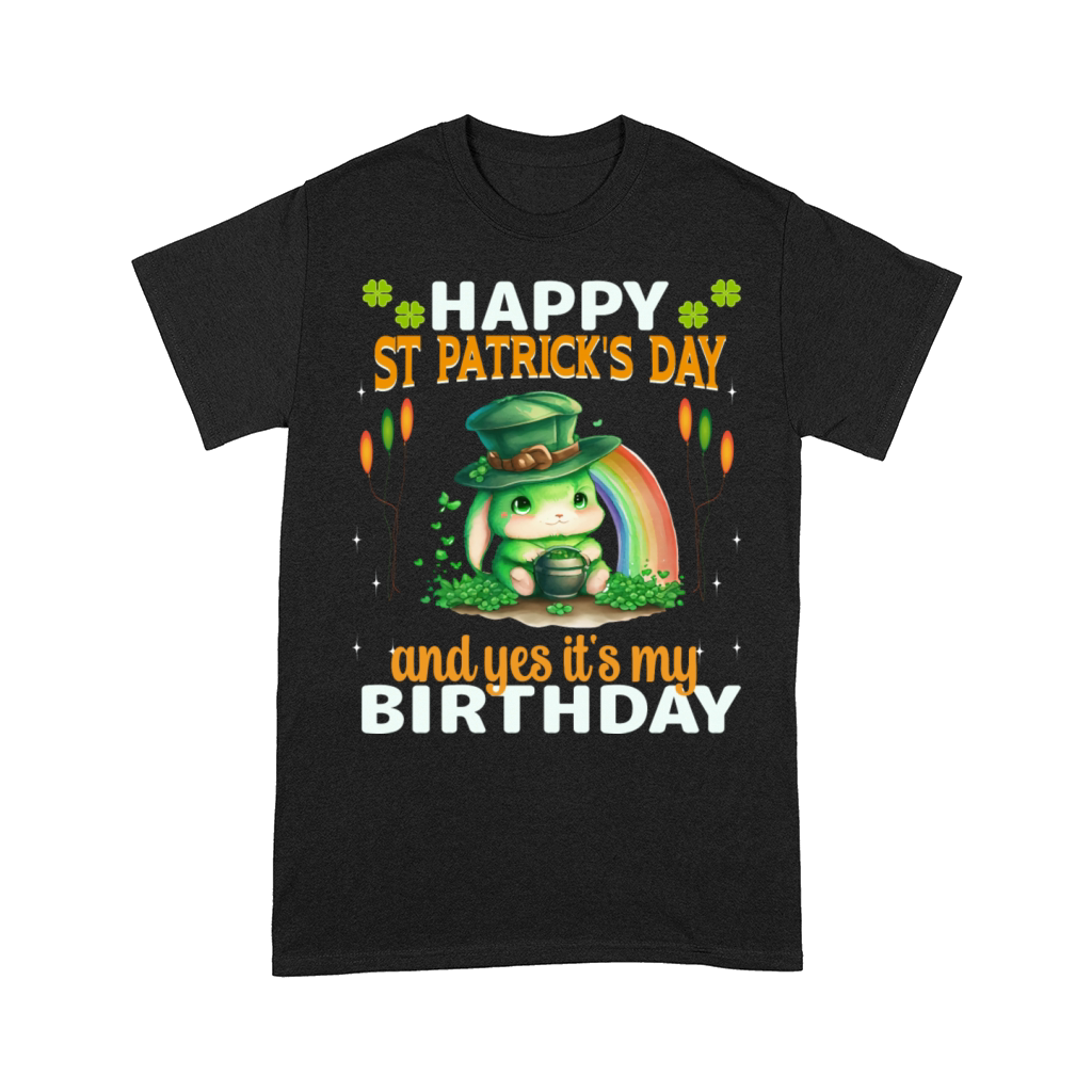 Bunny St Patrick Day Green Men Women Paddys Pattys Comfort T-shirt