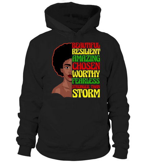Black Women Pride Hoodie Unisex
