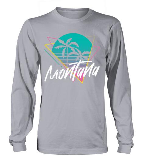 Montana Usa Staate Long sleeved Unisex