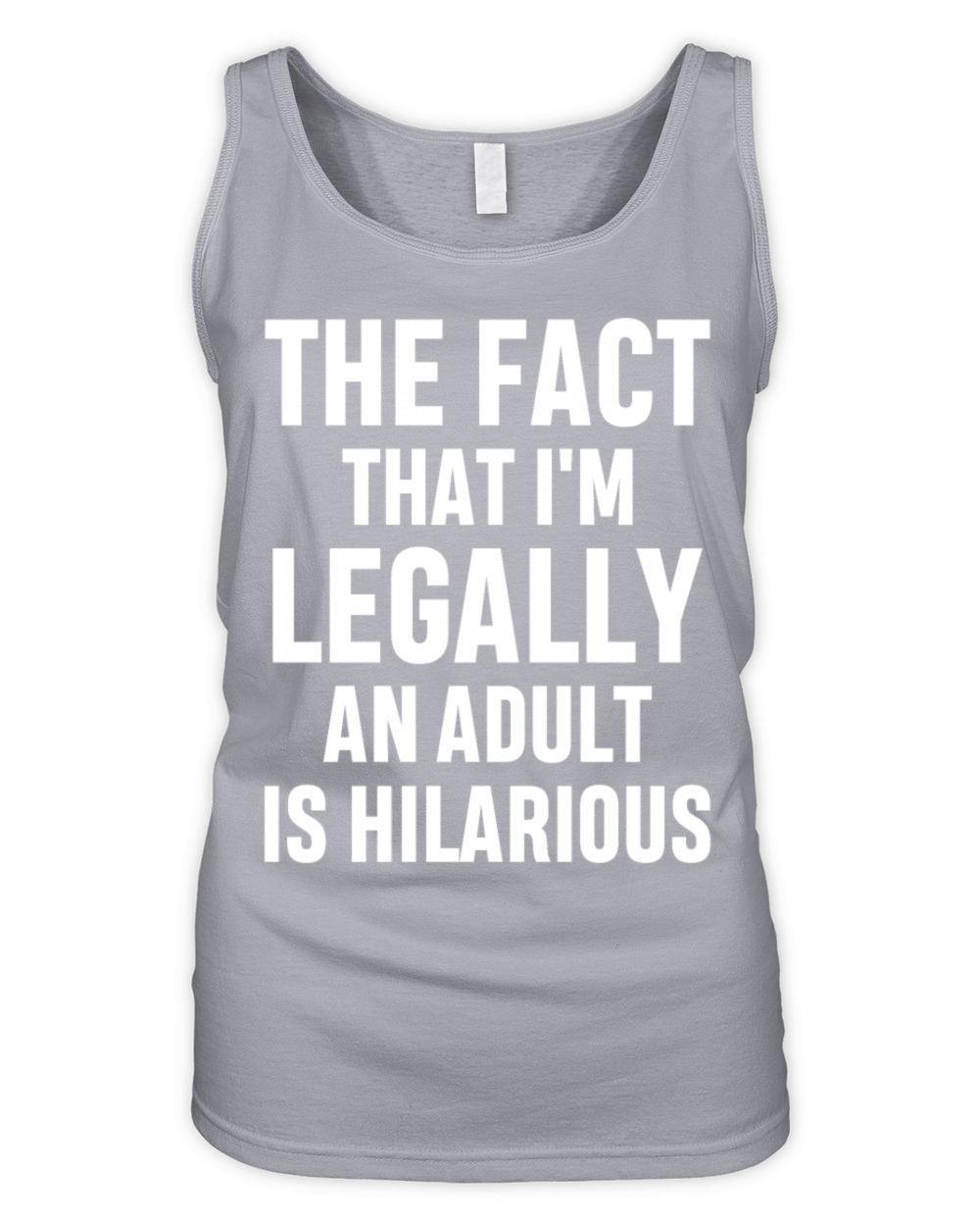 Im Legally An Adult Is Hilarious 18th Birthday Organic Women's Tank Top