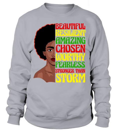 Black Women Pride Sweatshirt Unisex