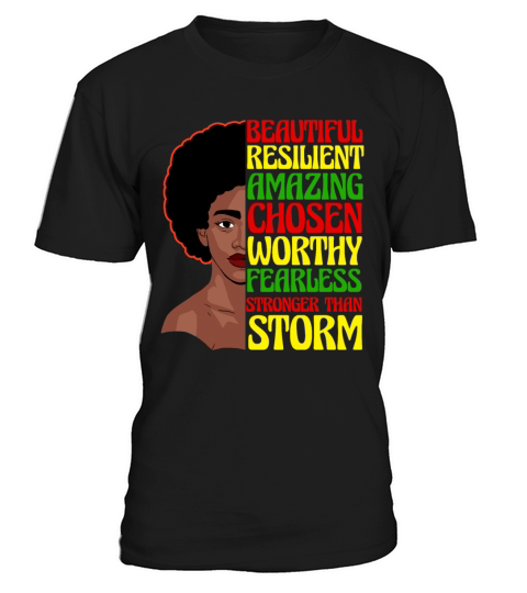 Black Women Pride T-Shirt Unisex