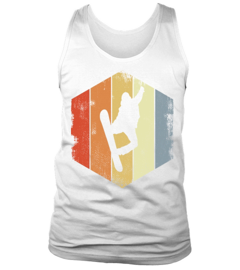 Vintage Snowboarder Tank Top Unisex