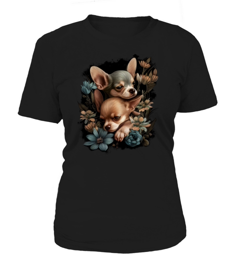 Chihuahua Puppys - Cute Dogs Little Love Heart Women's T-Shirt
