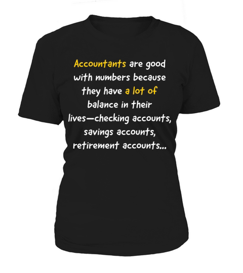 Funny short quote for accountant Women's T-Shirt