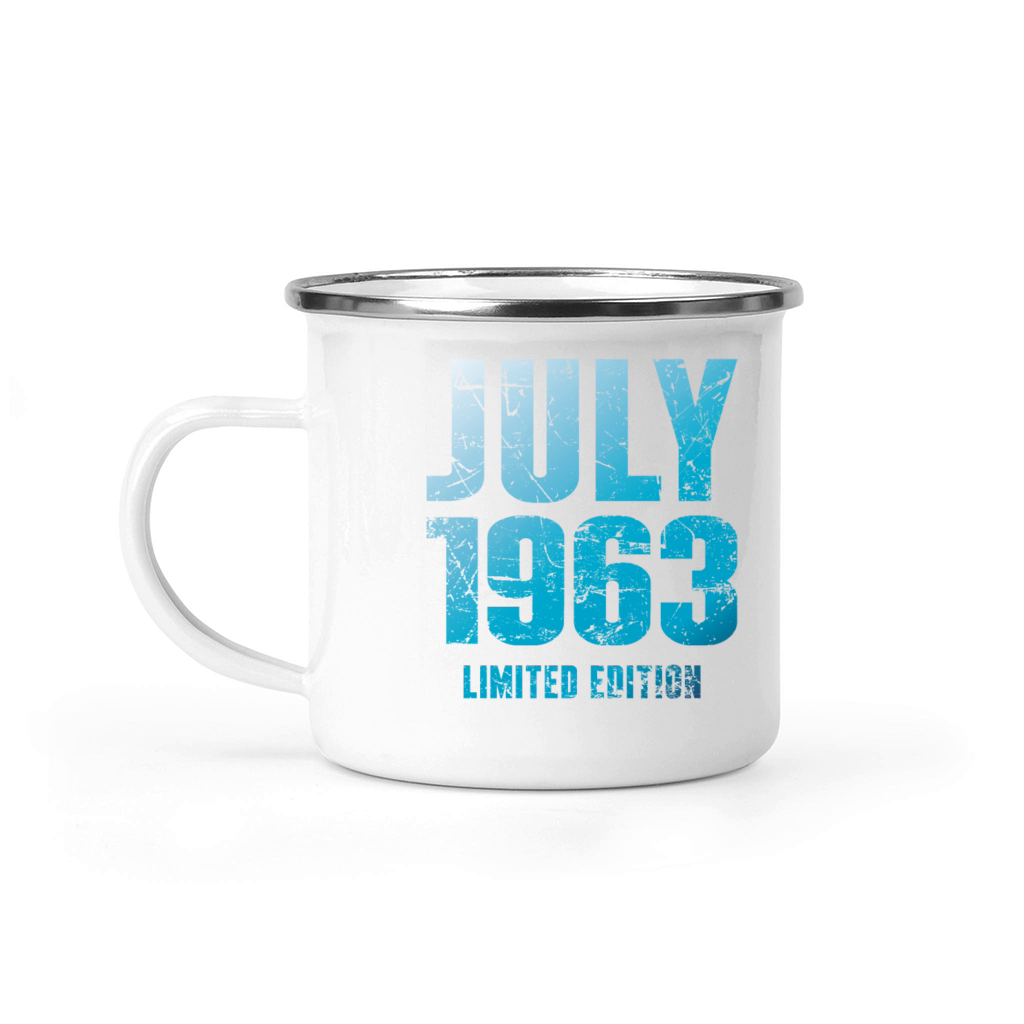 July 1963 Limited Edition Birthday Present Camping Mug