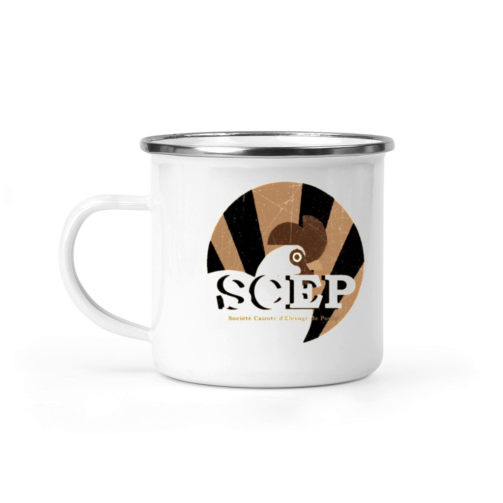 OSS 117 CEP Cairote Society of Vintage Chicken Camping Mug