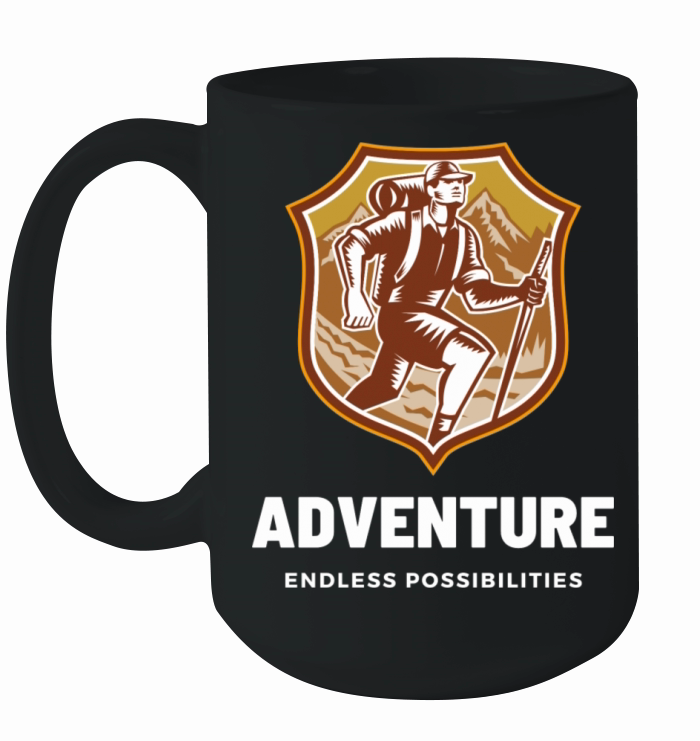 Adventure Endless Possibilities Ceramic Mug