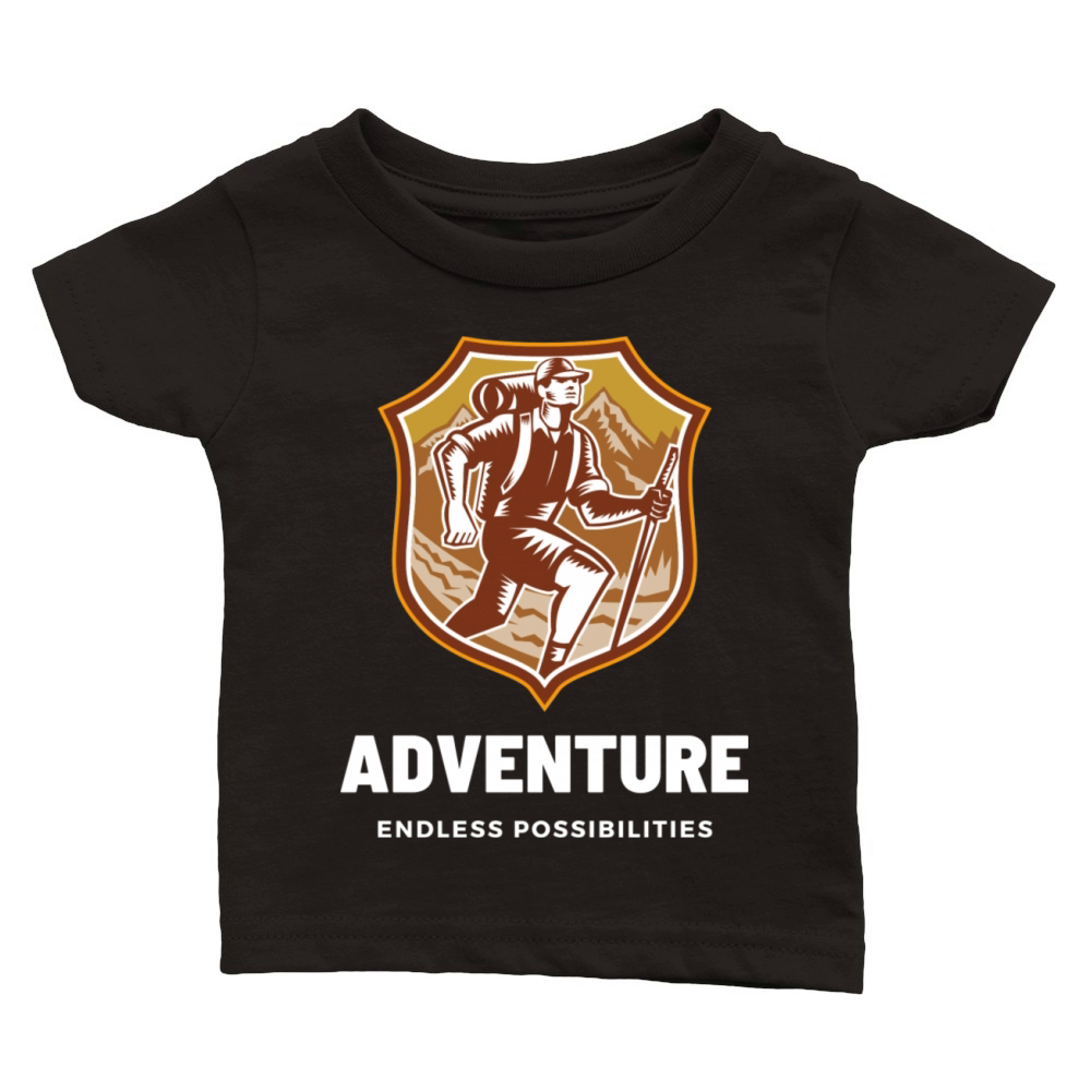 Adventure Endless Possibilities Classic Baby Crewneck T-shirt