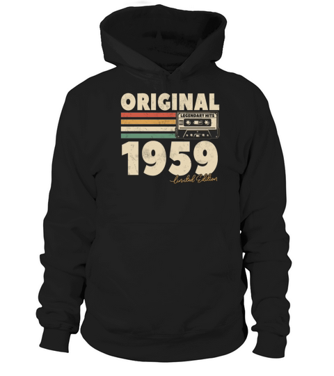 Vintage 1959 Birthday Gift - Classic and Memorable Hoodie Unisex