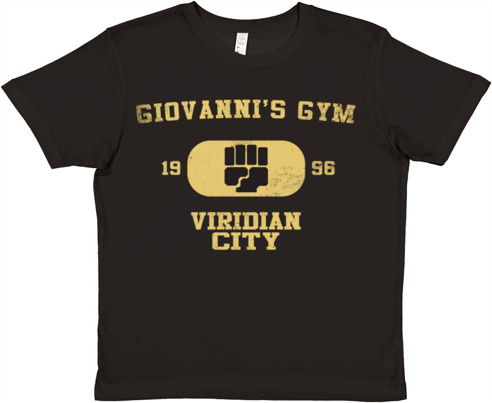 Giovanni s Gym Vintage Premium Kids Crewneck T-shirt