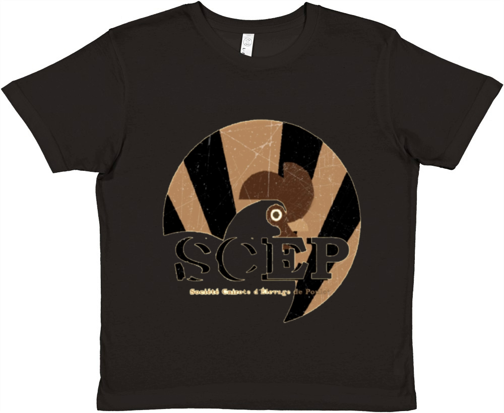 OSS 117 CEP Cairote Society of Vintage Chicken Premium Kids Crewneck T-shirt