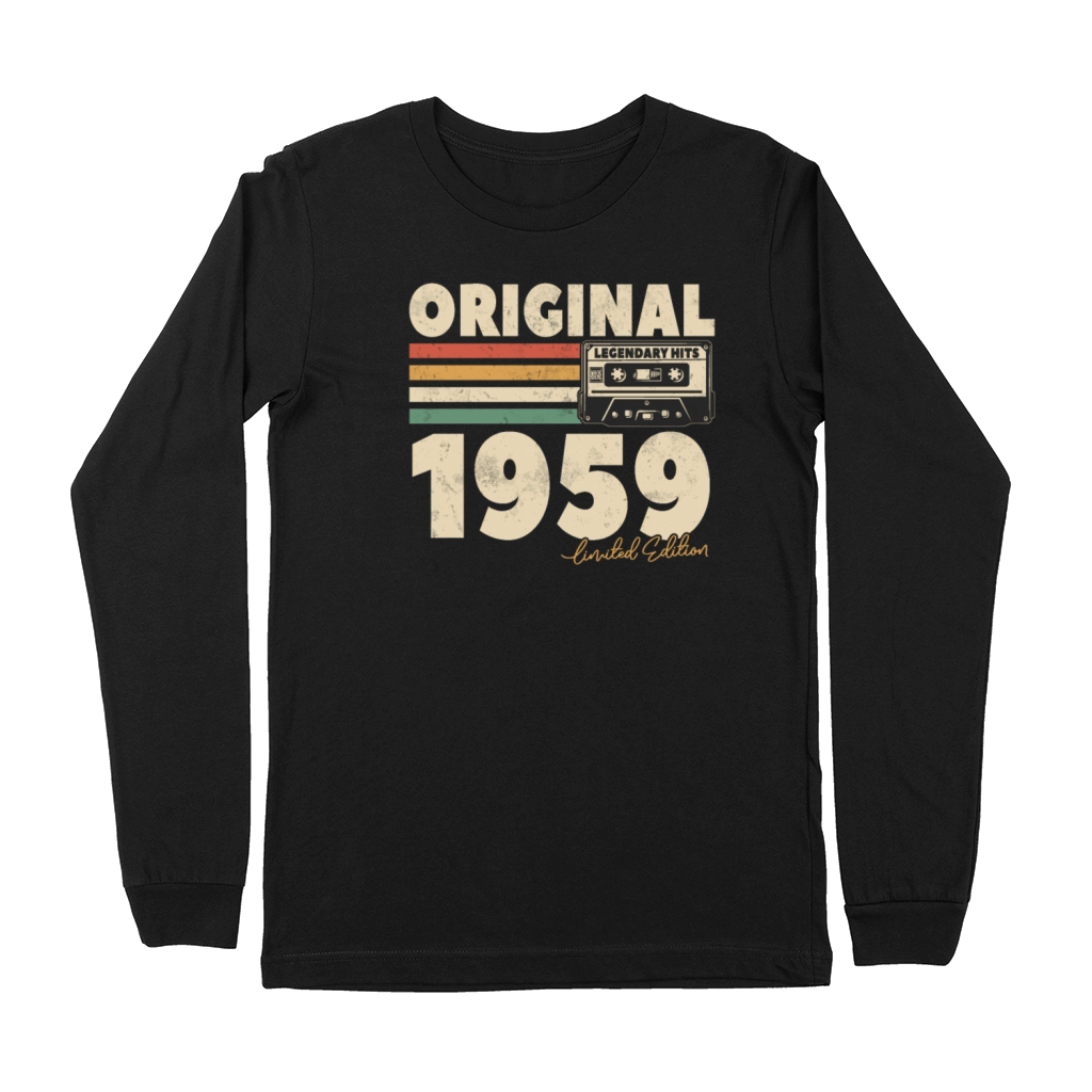 Vintage 1959 Birthday Gift - Classic and Memorable Premium Long Sleeve