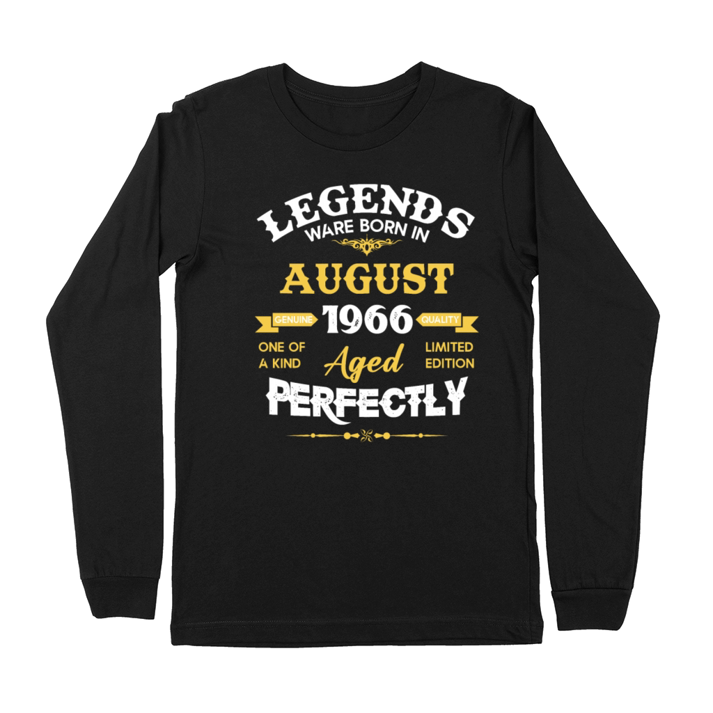 Vintage Aged To Perfection August 1966 Premium Long Sleeve