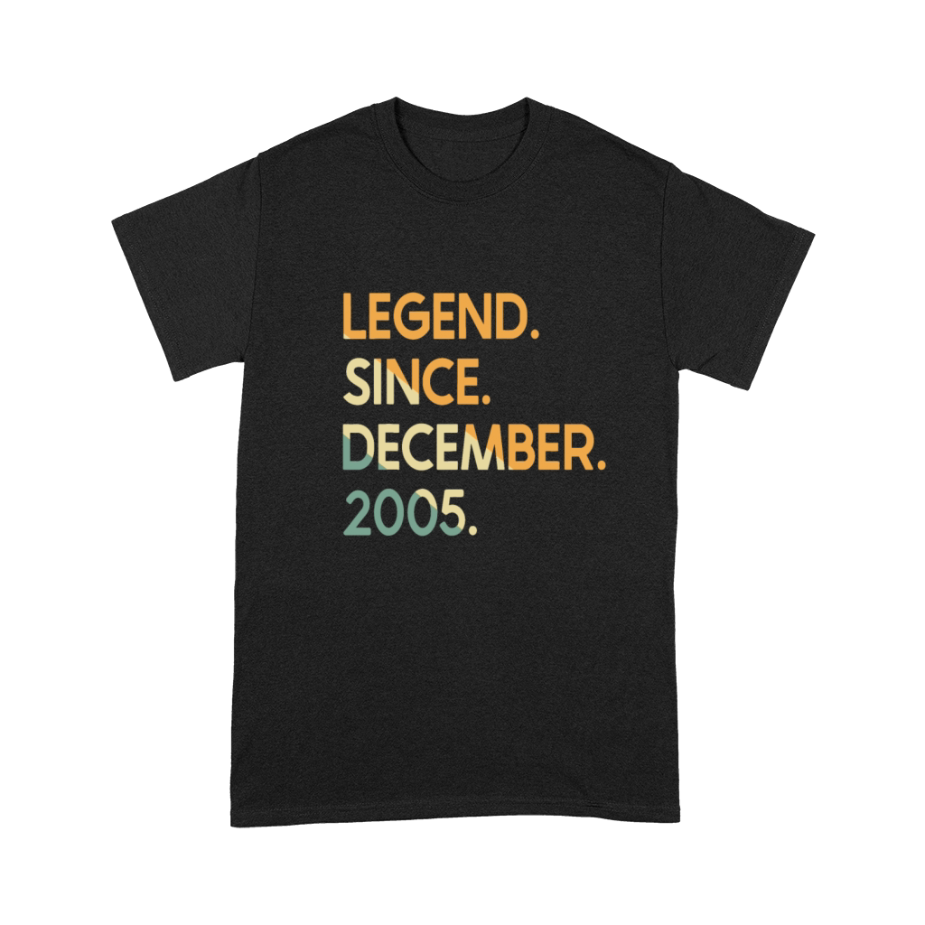 17 Years Vintage Legend Since December 2005 17th B Premium T-shirt