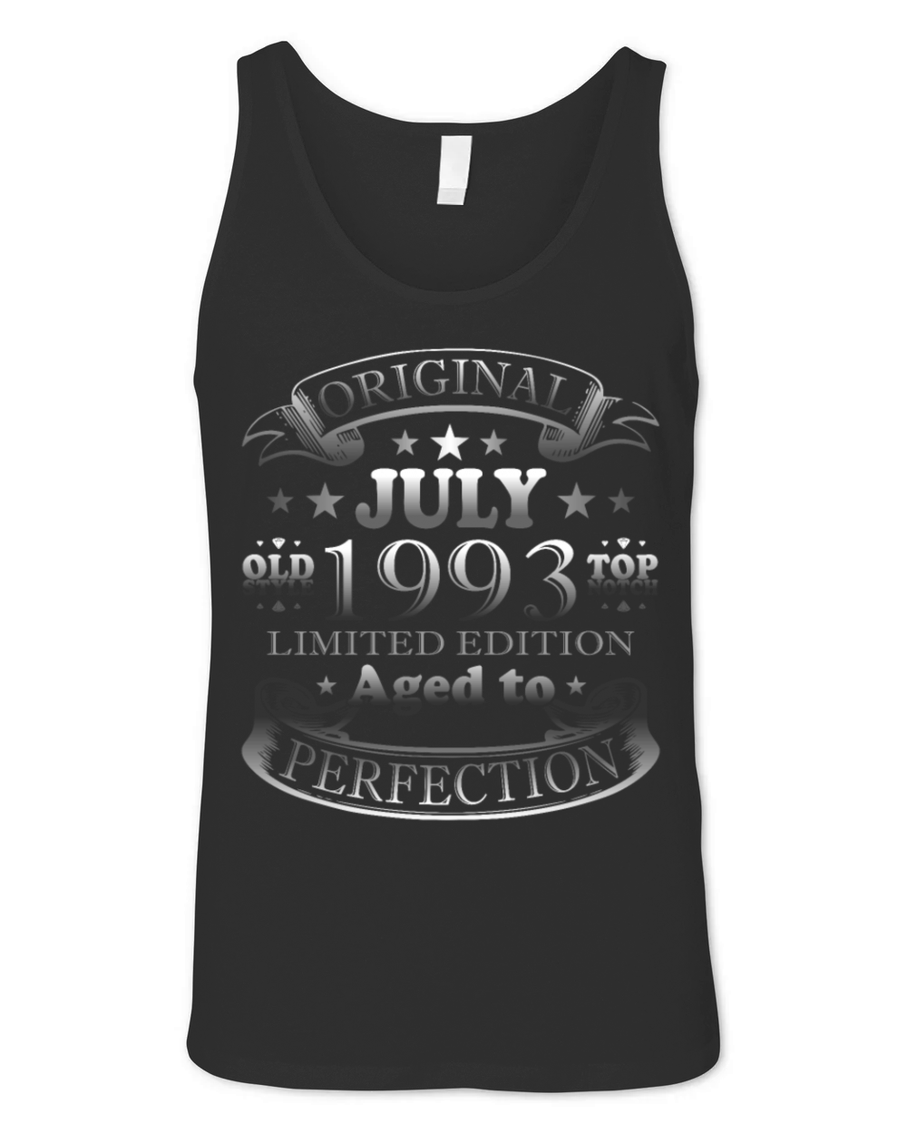 Original July 1993 Vintage Anniversary 1993 Unisex Jersey Tank