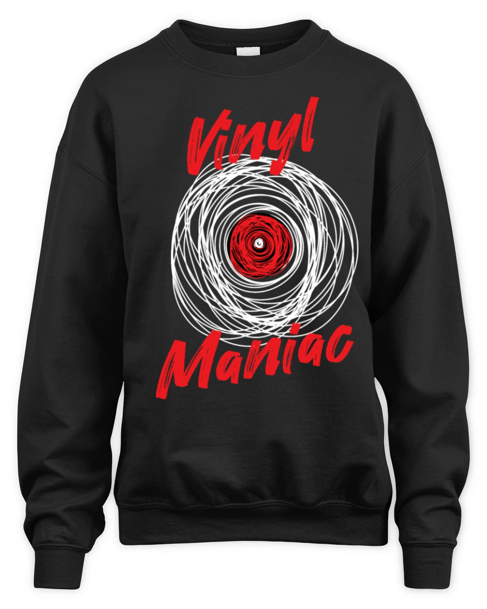 Vinyl Maniac Records Collector Unisex Premium Crewneck Sweatshirt