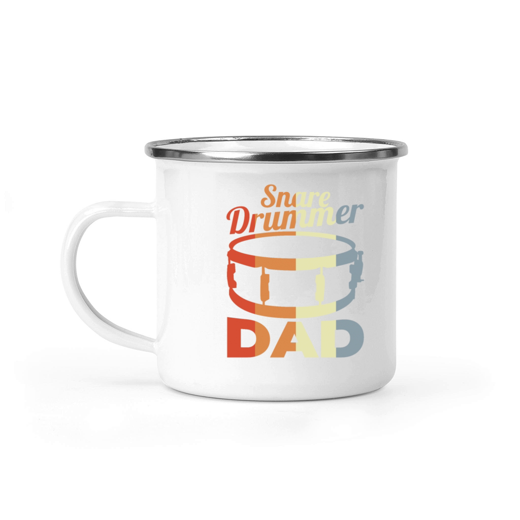 Funny Snare Drummer Papa Camping Mug