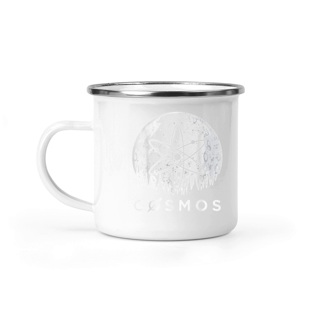 Vintage Cosmos Coin in The Moon Camping Mug