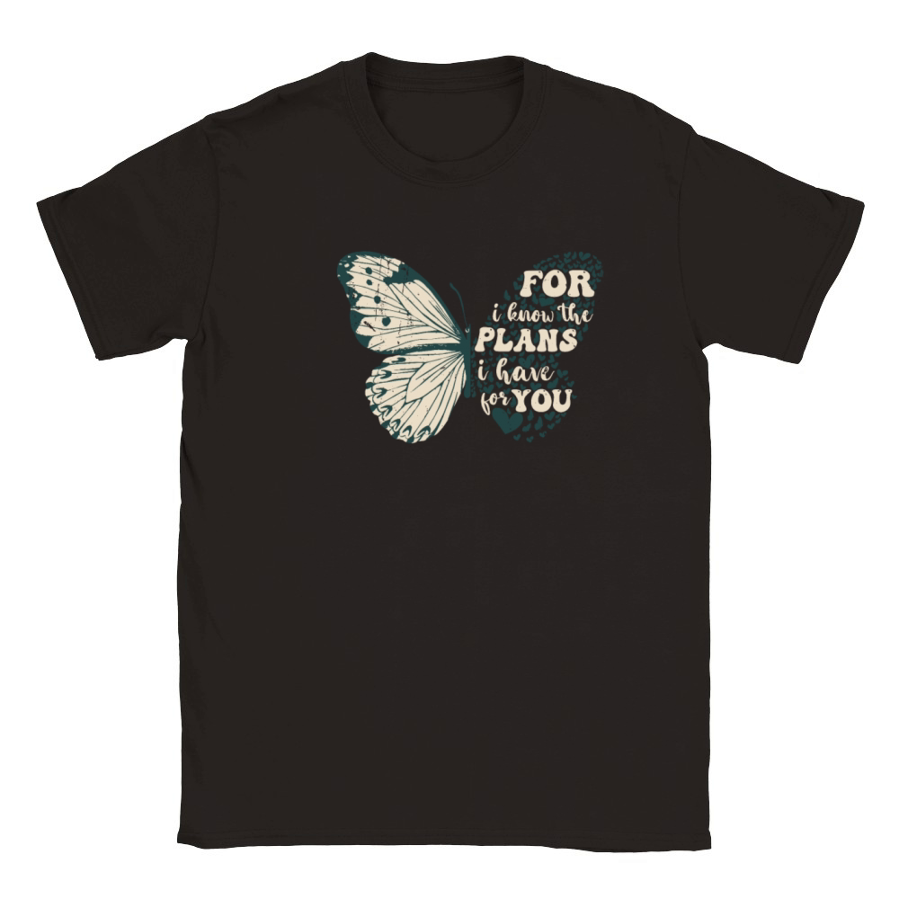 Jeremiah 29 11 Scripture Faithful Believer Bible Classic Kids Crewneck T-shirt