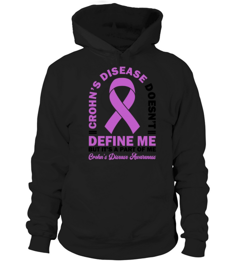 Crohns Disease Doesnt Define Me Stomach Ulcer Hoodie Unisex