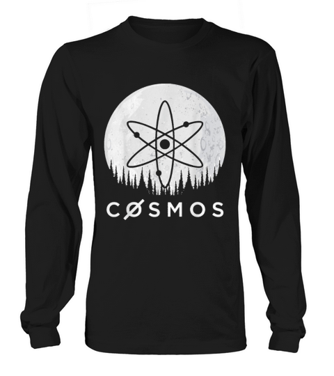Vintage Cosmos Coin in The Moon Long sleeved Unisex