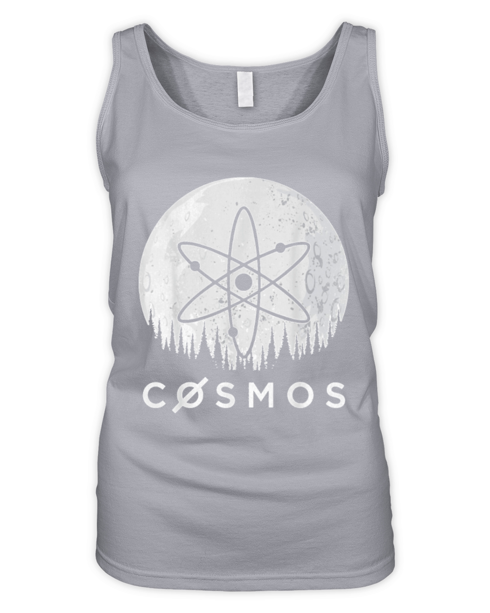 Vintage Cosmos Coin in The Moon Organic Women's Tank Top