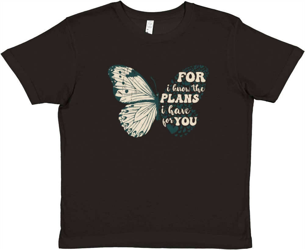 Jeremiah 29 11 Scripture Faithful Believer Bible Premium Kids Crewneck T-shirt