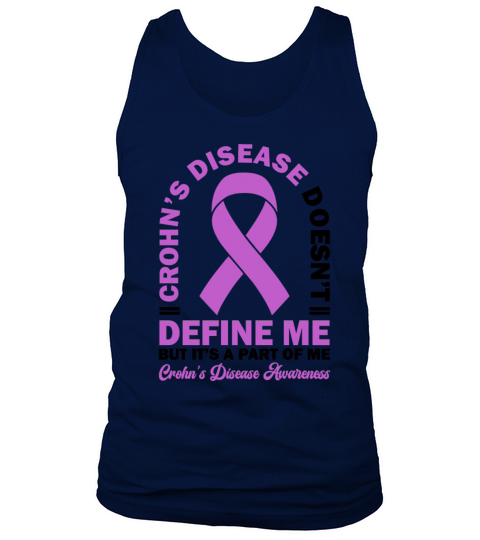 Crohns Disease Doesnt Define Me Stomach Ulcer Tank Top Unisex