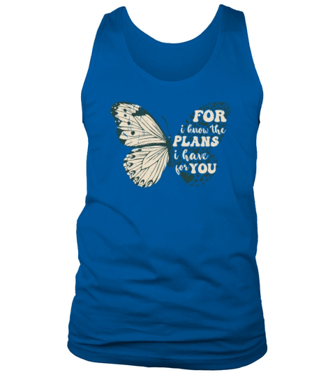 Jeremiah 29 11 Scripture Faithful Believer Bible Tank Top Unisex