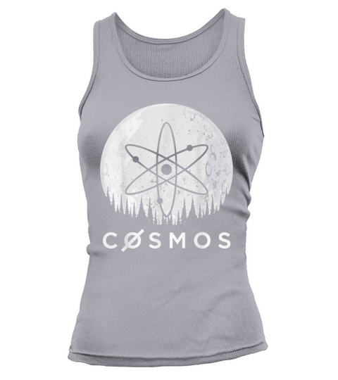 Vintage Cosmos Coin in The Moon Tank top Woman