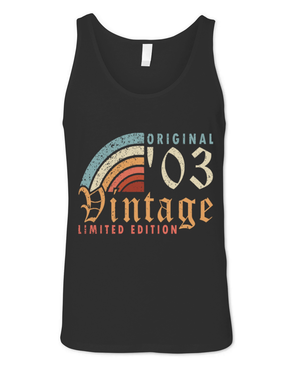 2003 born vintage 2003 gift birthday Unisex Jersey Tank