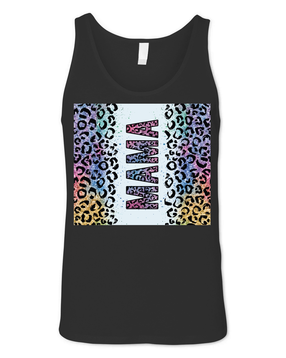 20oz Skinny Tumbler Mama Leopard Unisex Jersey Tank