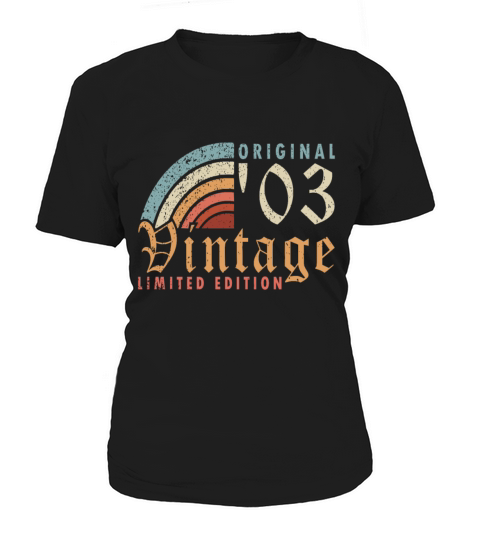 2003 born vintage 2003 gift birthday Women's T-Shirt