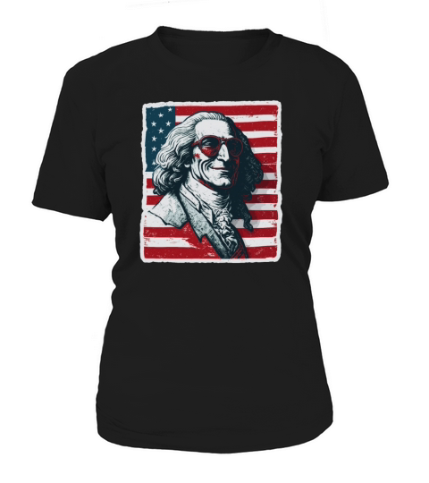 Patriotic Pride US George Washington Men Women USA Women's T-Shirt