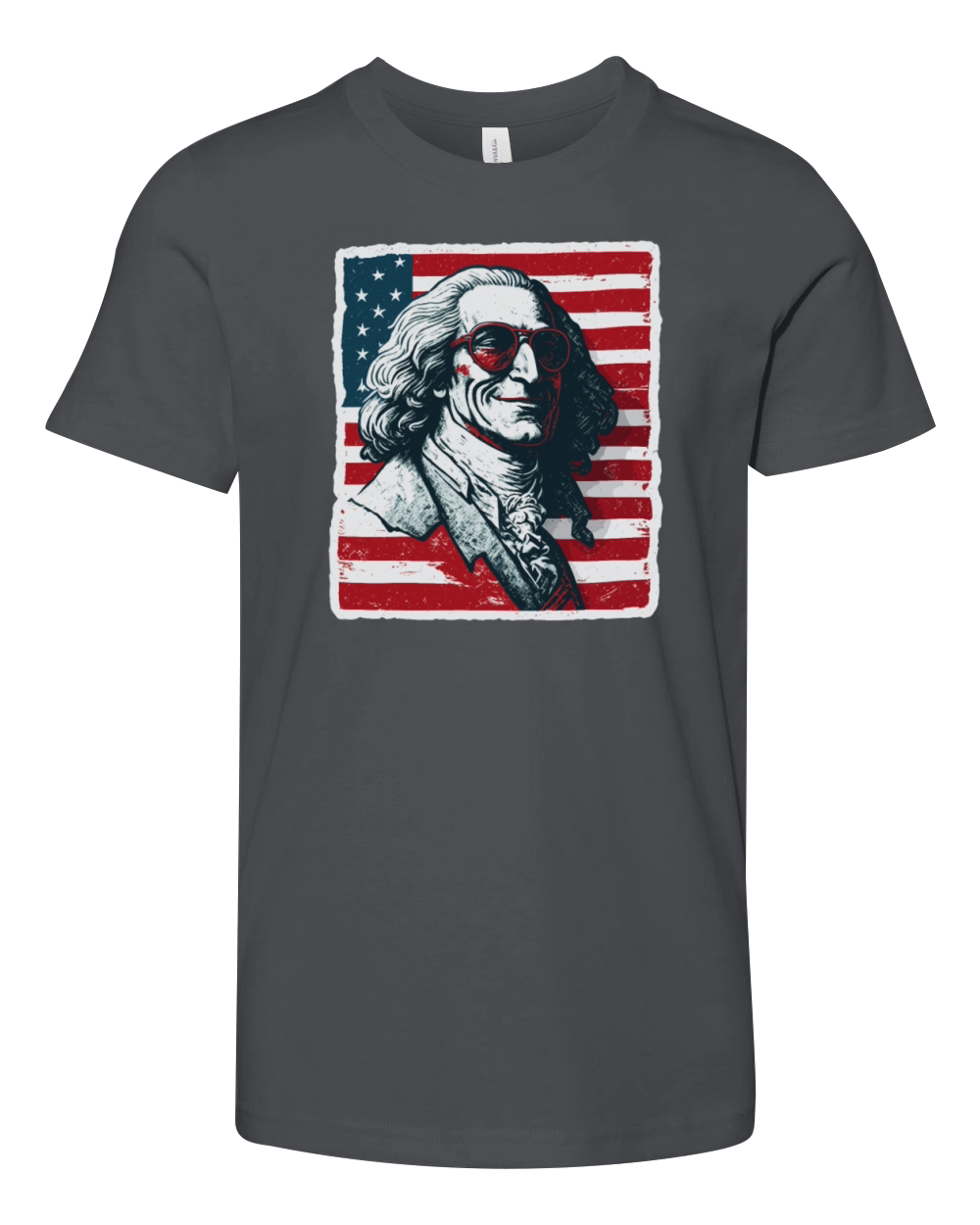Patriotic Pride US George Washington Men Women USA Youth Unisex Jersey Tee