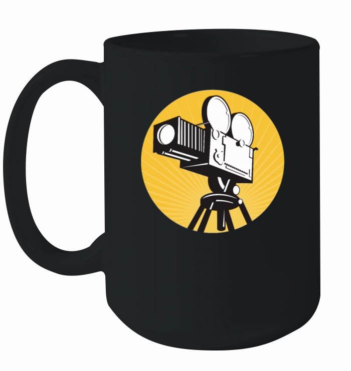 Vintage Film Clapper Director Musical Actor Ceramic Mug