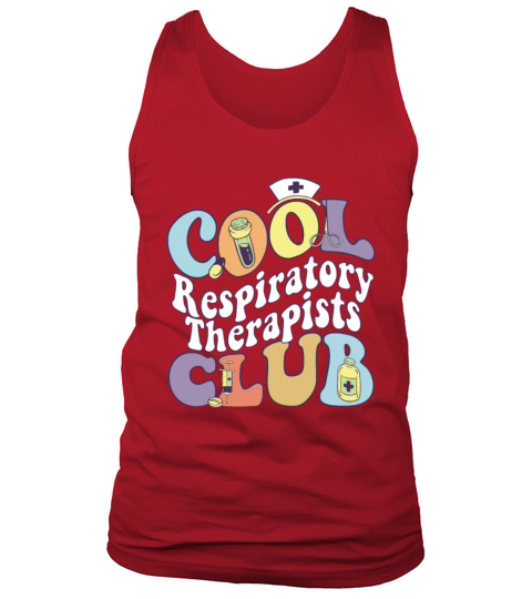 Cool Respiratory Therapists Club Medical Tank Top Unisex