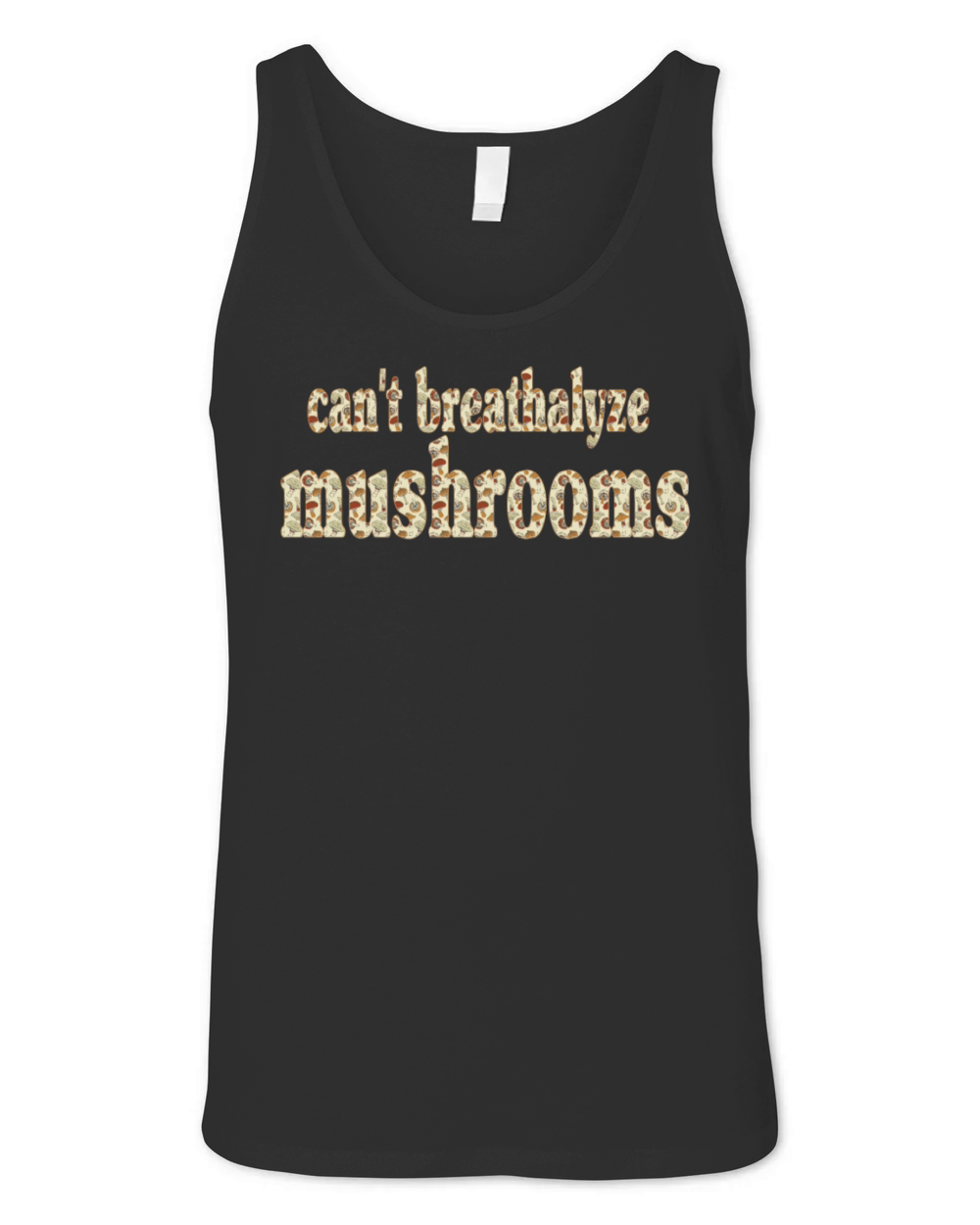 Cant Breathalyze Mushrooms Unisex Jersey Tank