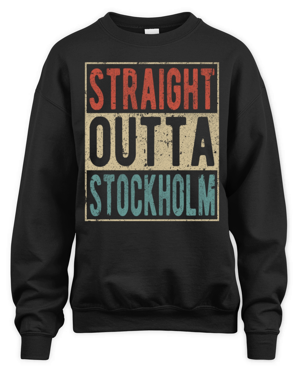 Straight outta Stockholm Unisex Premium Crewneck Sweatshirt