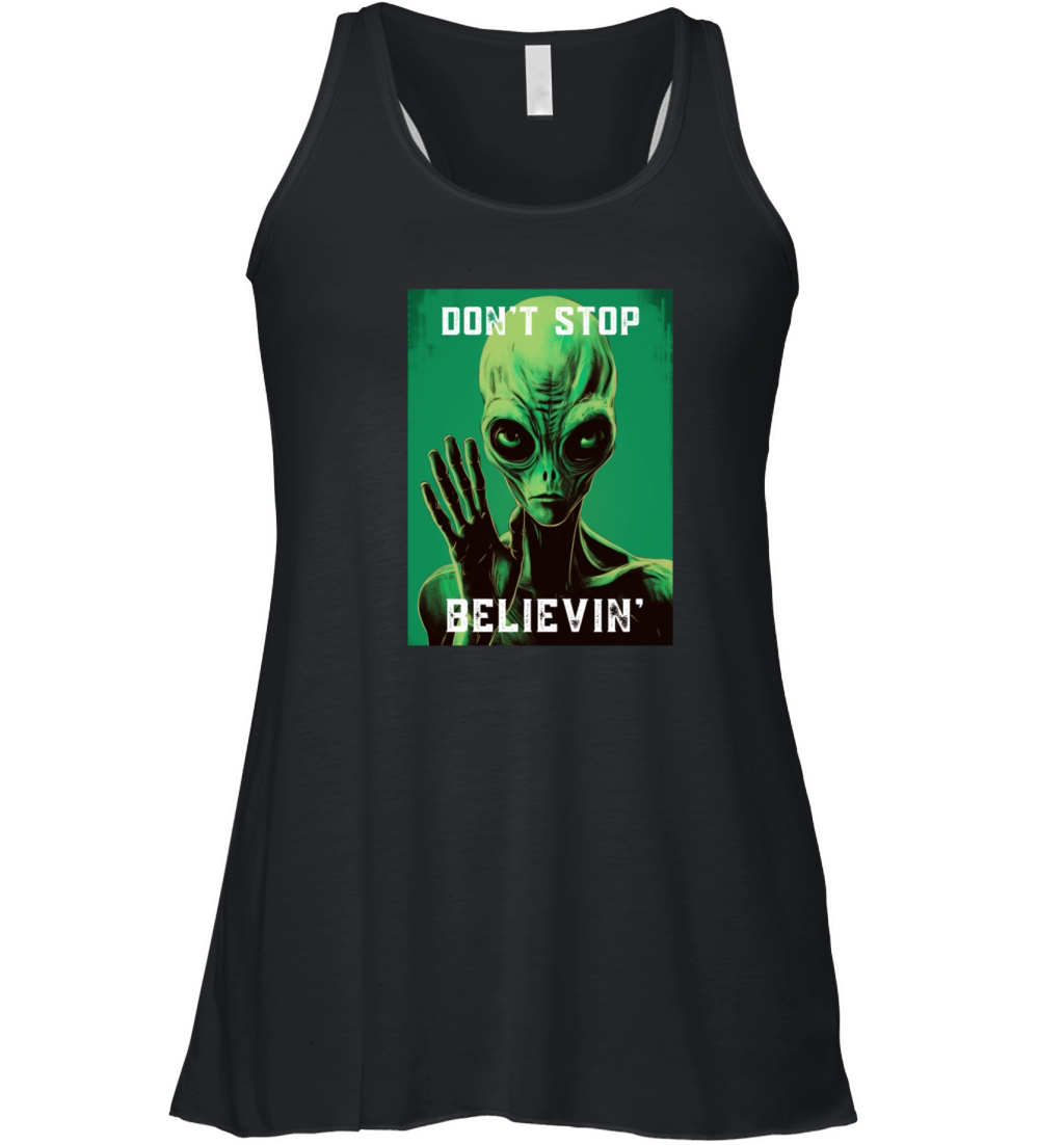 Dont stop believin Women's Flowy Tank Top