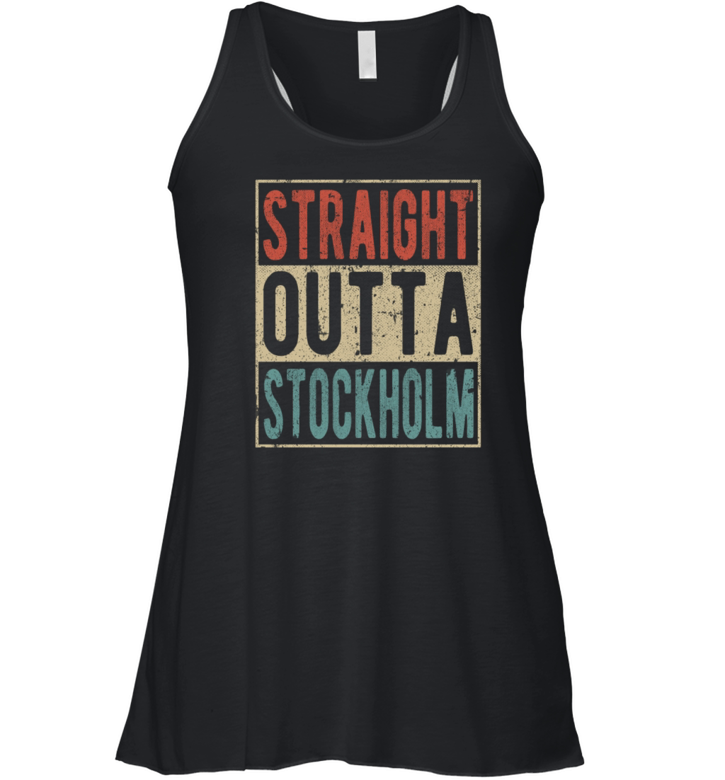 Straight outta Stockholm Women's Flowy Tank Top