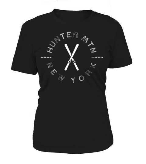Hunter Mountain Ski Vintage Women's T-Shirt