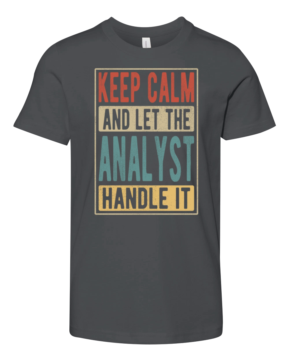 Analyst Retro Gift Youth Unisex Jersey Tee