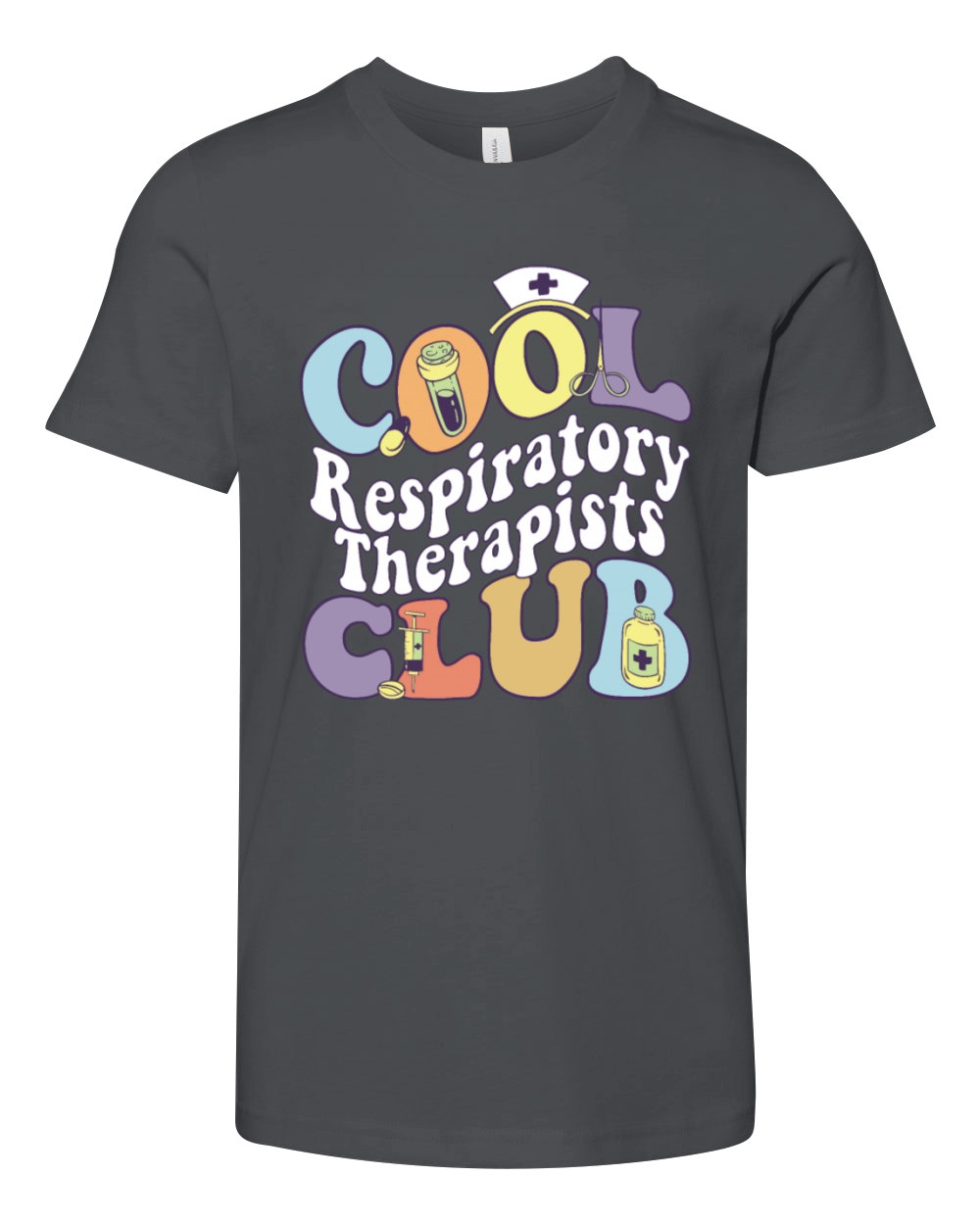 Cool Respiratory Therapists Club Medical Youth Unisex Jersey Tee
