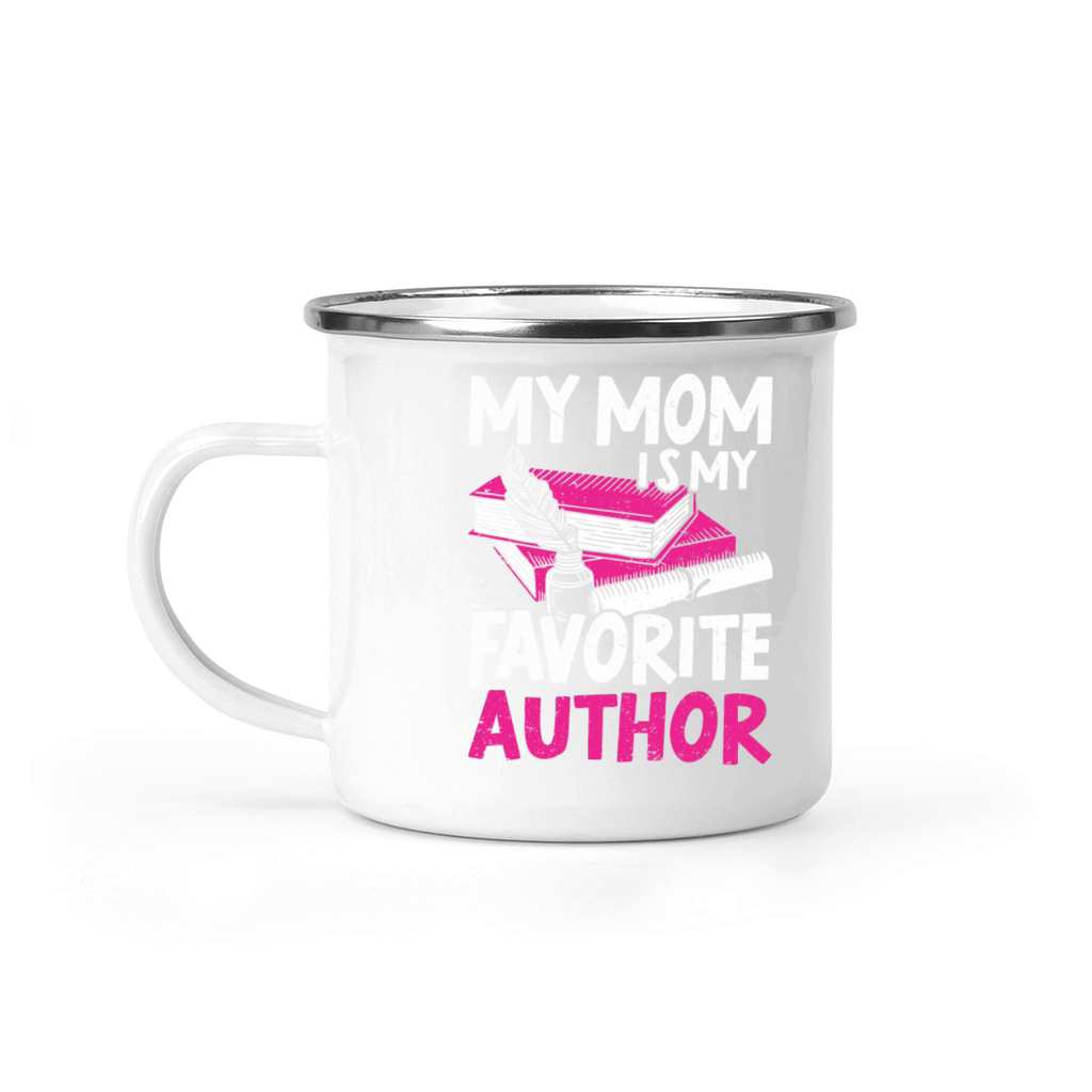 Author Gift Writing Quote Bookworm Author Camping Mug