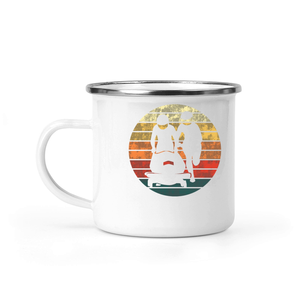 Bobsledder Bobsleigh Bobsledding Retro Gift Camping Mug