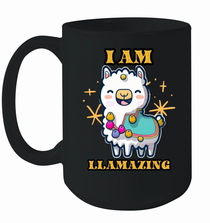 I m amazing cool llama Ceramic Mug