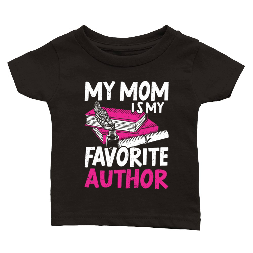 Author Gift Writing Quote Bookworm Author Classic Baby Crewneck T-shirt
