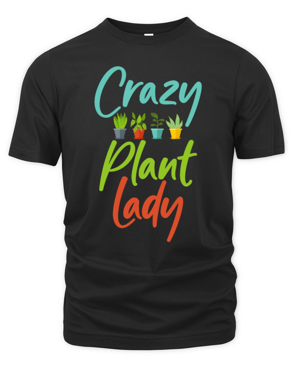 Awesome Gardener Gardening - Crazy Plant Lady Organic Unisex T-shirt